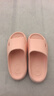 朴西小鲨鱼软底儿童凉拖鞋男童宝宝洗澡防滑家居室内拖鞋女童 桃沙粉 实拍图