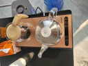 友家铺子（Biooner）全自动上水电热水壶烧水壶家用办公茶台一体机茶桌茶几嵌入式茶具套装 RY-09金色保温1L 实拍图