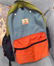 SHUKIKU儿童书包幼儿园背包防丢户外旅游防泼水超轻双肩包橙红S+码 实拍图