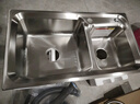 华帝（VATTI）厨房不锈钢水槽 拉伸双槽洗菜盆洗碗盆水池 H-A2012(77)-C.1 实拍图
