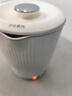 苏泊尔（SUPOR）便携式烧水壶电水壶可折叠0.8L 旅行出差家用养生冲奶电热水壶学生304不锈钢泡面杯 SW-08J01 实拍图