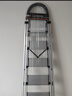 杜邦（DU PONT）梯子家用折叠铝合金梯加厚人字梯登高梯爬步安全梯扶梯楼银色5步 实拍图