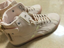 亚瑟士ASICS女鞋运动休闲鞋高帮时尚百搭运动鞋 DOUBLE CLUTCH 奶白色 38 实拍图