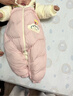 巴拉巴拉童装婴儿连体衣假两件连体羽绒服宝宝衣服冬加厚男童女童儿童 粉红60002-白鸭绒 80 cm-充绒量88g 实拍图