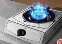 樱雪（INSE）煤气灶燃气灶液化气单灶台式 4.5kw大火力单眼灶 家用猛火煤气炉不锈钢灶具 JZY-T1501(G)W液化气 实拍图