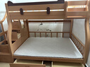 可颜上下铺床儿童床男孩女孩卡通高低床子母床双层床小户型实木上下床 柜梯款 上床宽130  下床宽150 实拍图