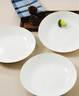 斯凯绨（Sky Top）陶瓷盘子骨瓷深菜盘家用乔迁餐具纯白8英寸饭盘4件套装 实拍图