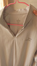 特步（XTEP） 男子半拉链长袖t恤舒适休闲训练跑步服内搭速干衣透气上衣 云峰灰0173-散热保暖（男） 2XL 实拍图