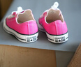 匡威（Converse）All Star夏季男女低帮帆布鞋西瓜红玫红色A06569C A06569C 37 实拍图