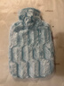 HUGO FROSCH热水袋 德国进口加厚PVC环保注水暖水袋 长毛绒款浅绿（1.8L） 实拍图