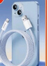 品胜苹果数据线iphone充电线快充 适用iPhone14ProMax/13/12/XR/11/8手机ipad平板USB充电器线车载编织 实拍图