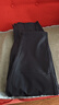 京东京造【秒出门】休闲裤子男西裤男直筒西装冬季新款男裤 黑色加绒 XL 实拍图