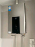 美的（Midea）16升燃气热水器天然气智控增压水伺服恒温【国补立减15%】 ECO节能 低水压启动JSQ30-MK6耀夜 实拍图