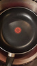 炊大皇平底锅不粘锅牛排煎蛋烙饼煎锅带盖28cm电磁炉通用中国红ZH28JG 实拍图