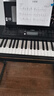 雅马哈（YAMAHA）PSR-E383 儿童成年娱乐学习专业演奏教学力度键电子琴61键 实拍图