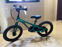 优贝（RoyalBaby）儿童自行车男女镁合金单车 月亮系列4-7岁 宇航员16寸 绿色 实拍图