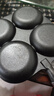 【大牌同款】章丘四孔铸铁煎蛋锅无涂层不易粘多功能早餐煎蛋锅 黑色17cm 铸铁四孔煎锅 实拍图