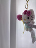 Hello Kitty三丽鸥毛绒玩具布娃娃玩偶钥匙扣生日新年礼物礼品凯蒂猫书包挂件 实拍图