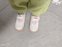 泰兰尼斯冬季学步鞋加绒保暖男宝宝鞋子女童婴儿鞋软底机能鞋白/粉24 实拍图