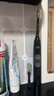 飞利浦（PHILIPS）电动牙刷头 钻石亮白 3支装 黑色 HX6063/96(6063/35升级款) 适配HX9352/9372/6874 实拍图