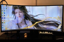 三星（SAMSUNG）40英寸 G75F 180Hz WUHD 4K 1000R 曲面带鱼 HDR600 旋转升降 玄龙骑士电竞显示器 LS40FG756ECXXF 实拍图
