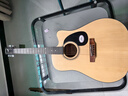 萨伽（SAGA） 吉他 民谣初学萨迦木吉他sf600男女学生新手入门萨嘎乐器 41英寸SF600C原木色D桶缺角 实拍图