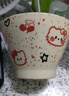 5英寸樱桃猫Kitty陶瓷斗笠碗可爱陶瓷家用餐具学生宿舍釉下彩饭碗 【一个】5英寸樱桃猫斗笠碗 实拍图