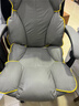 奥伦福特 电脑椅办公椅子电竞椅家用人体工学椅老板椅主播靠背椅皮革转椅 工学椅-灰+乳胶【升级猫抓皮】 实拍图