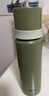 膳魔师（THERMOS）500ml保温商务办公带杯盖水杯男女士保冷杯FEI-501KKI牛油果绿 实拍图