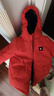 保姆鹅 儿童羽绒服宝宝双面羽绒服加厚小童短款耐污羽绒外套[NM2272] 中国红 120 实拍图