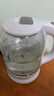 美菱（MeiLing）电水壶1.7L高硼硅玻璃烧水壶热水壶家用电热水壶MH-WB02 实拍图