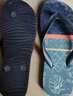 迪卡侬人字拖男拖鞋沙滩鞋耐磨舒适sbt藏青树叶45~46码4485562 实拍图
