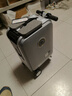 Airwheel爱尔威电动行李箱可骑行拉杆箱可坐可代步铝框箱包20英寸登机箱 实拍图