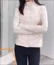 班尼路（Baleno）轻薄排骨棉服女2025秋冬新款摇粒绒修身内搭立领拼接加绒内胆外套 实拍图