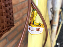 凤凰（Phoenix）上海凤凰自行车成人女士老年人式2025新款轻便通勤代步实心胎单车 密封全轴承【双层铝合金轮】芭蕾黄 26寸实心胎【身高1.55-1.85米】 实拍图