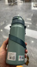 希乐保温杯316不锈钢高颜值男女士户外健身运动双饮弹跳杯栗子绿600ml 实拍图