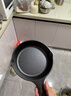 LODGE 【美国进口】铸铁锅无涂层平底锅煎锅迷你泼油热油蛋饺锅早餐锅 平底煎锅L3SK3 16cm 小尺寸系列 实拍图