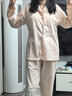 芬腾明星范丞丞同款防螨纯棉睡衣女士长袖男士家居服套装 实拍图