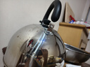 美厨（maxcook）烧水壶304不锈钢水壶 4L加厚鸣音 煤气电磁炉通用 MS004Y 实拍图