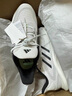 阿迪达斯 （adidas）男女运动鞋耐磨减震透气潮流休闲跑步鞋 亮白/一号黑/浅灰 41 实拍图