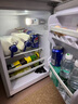 志高（CHIGO）小冰箱迷你小型家用冷藏冷冻两用宿舍出租房用双门办公室电冰箱节能省电 【一级能效】98L银色【三天约一度电】 实拍图
