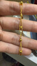 周大生黄金转运金珠手链女足金路路通双层光珠手串38妇女节礼物4.27g 实拍图
