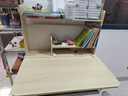 忆瞳儿童学习桌小学生书桌可升降桌椅套装桌子家用可升降学生书桌 至臻原木-楹木高书架+6星追背椅 实拍图