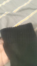 木可克克护膝保暖 护腿女士长筒套防寒膝盖绑腿老寒腿男护具关节中老年加 保暖护膝 黑色+深灰 2双换洗装 实拍图