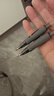 按动中性笔0.5mm红蓝碳素黑笔考试专用笔学生刷题笔签字笔子弹头中性笔 【款式随机发货】10支（黑色） 实拍图