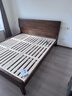 全友家居 轻奢实木功能床可调高床头带置物台双人主卧大床1.5米家具 实拍图