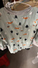 戴维贝拉（DAVE＆BELLA）男童睡衣儿童家居服两件套女童秋衣秋裤宝宝内衣套装婴幼童服装 狐狸印花 100 cm(建议身高95-105cm） 实拍图
