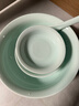 景德镇（jdz）陶瓷餐具整套中式影青碗盘套装家用餐具乔迁之喜高档新婚礼物流影 实拍图