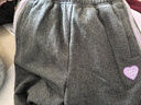 巴拉巴拉童装女童裤子冬装中大童加绒长裤保暖儿童休闲裤运动208424108003 实拍图