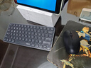 雷柏（Rapoo）9000S 78键无线/蓝牙多模键鼠套装 刀锋超薄紧凑便携无线键盘 支持Windows/MacOS双系统 深灰 实拍图